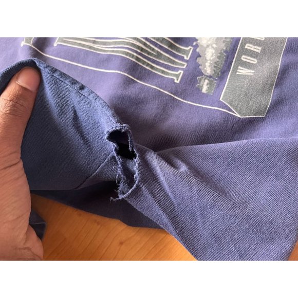 HARLEY DAVIDSON VINTAGE HARLEY'S OWNER GROUP 2001 T SHIRT SIZE XL NAVY BOSTON - Picture 7 of 7